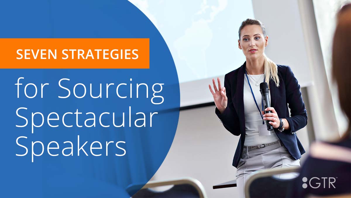 strategies for sourcing event speakers