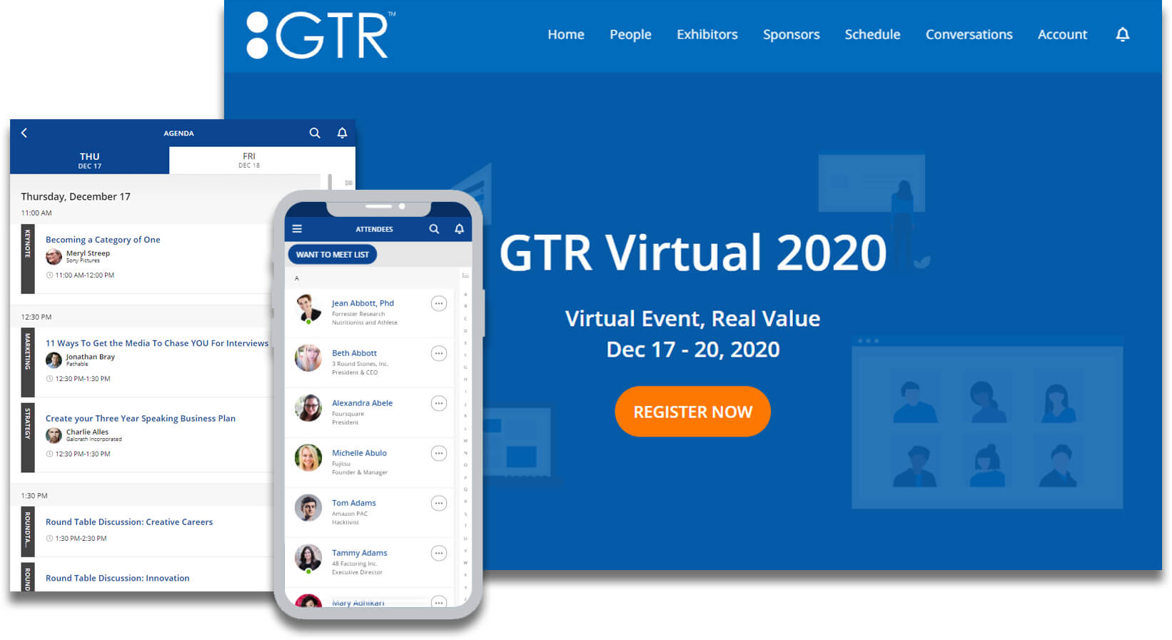 gtr virtual conference example
