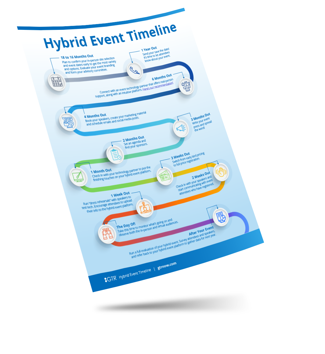 virtual event timeline download