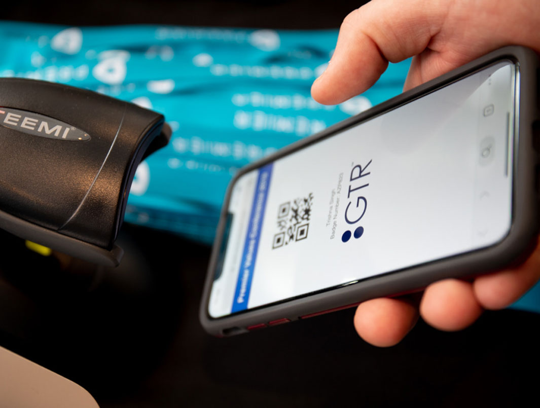 touchless on-site event badge printing