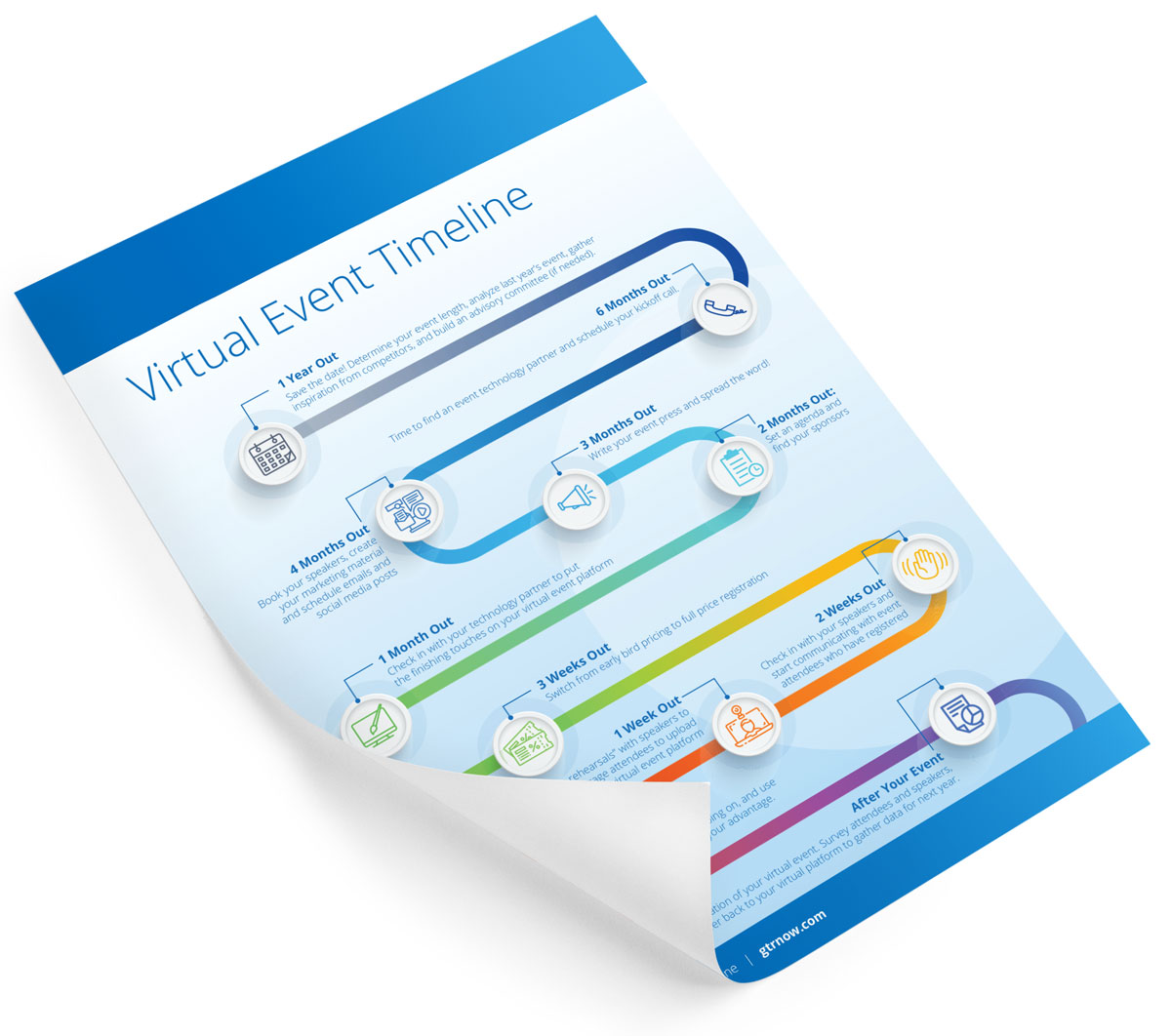 virtual event timeline download